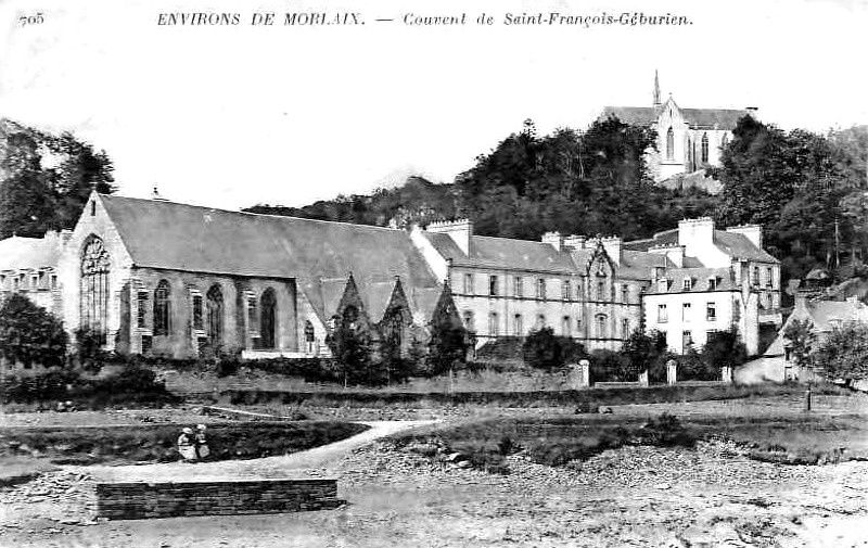 Couvent de Saint-Franois-Cuburien  Saint-Martin-des-Champs (Bretagne).