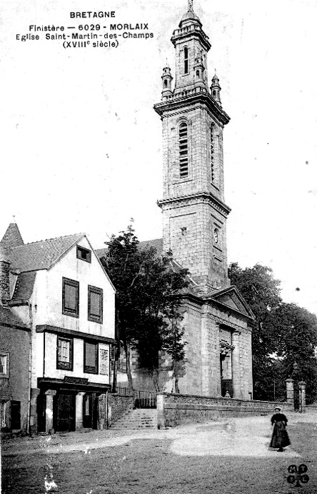 Eglise de Saint-Martin-des-Champs (Bretagne).