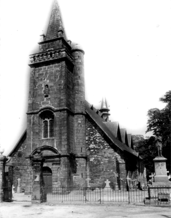 Eglise de Saint-Martin-des-Prs (Bretagne).