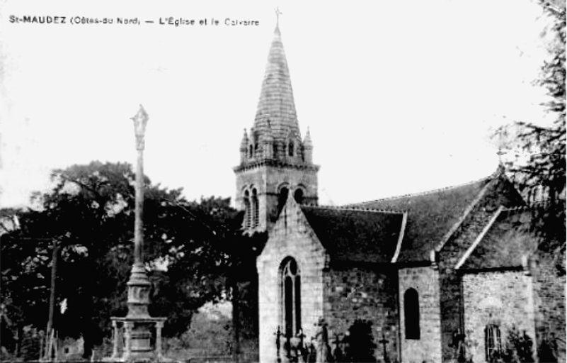 Eglise de Saint-Maudez (Bretagne).