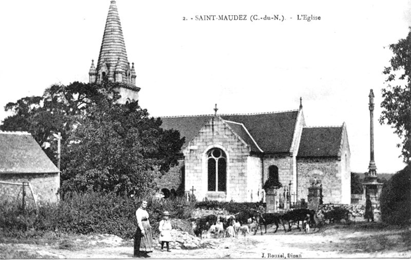 Ville de Saint-Maudez (Bretagne).