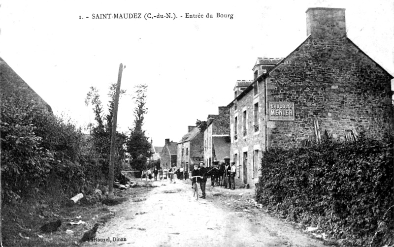 Ville de Saint-Maudez (Bretagne).