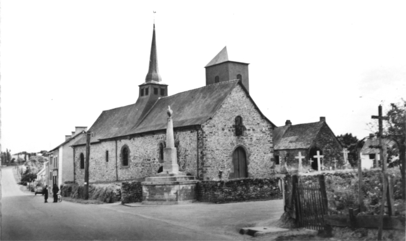 Ville de Saint-Maugan (Bretagne).