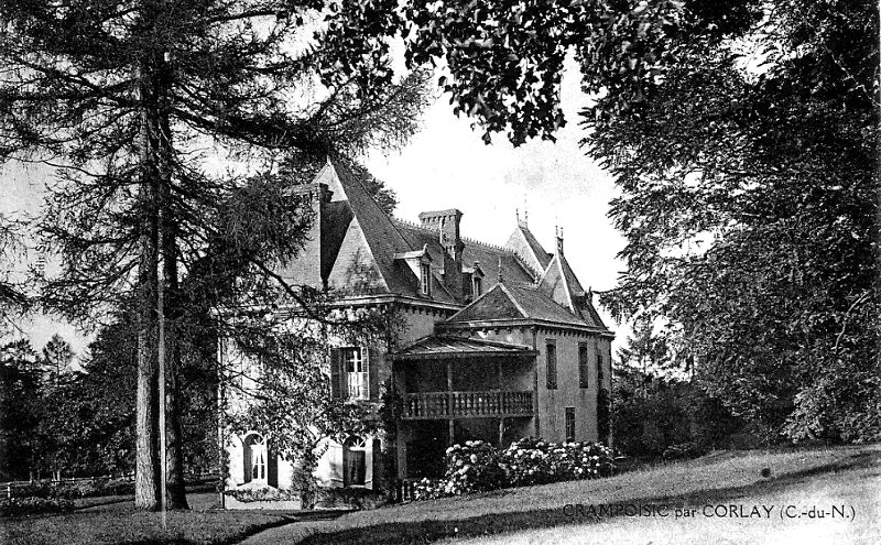 Manoir de Saint-Mayeux (Bretagne).