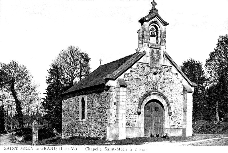 Chapelle de Saint-Men-le-Grand (Bretagne).