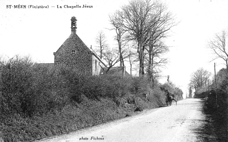 Ville de Saint-Men (Bretagne).