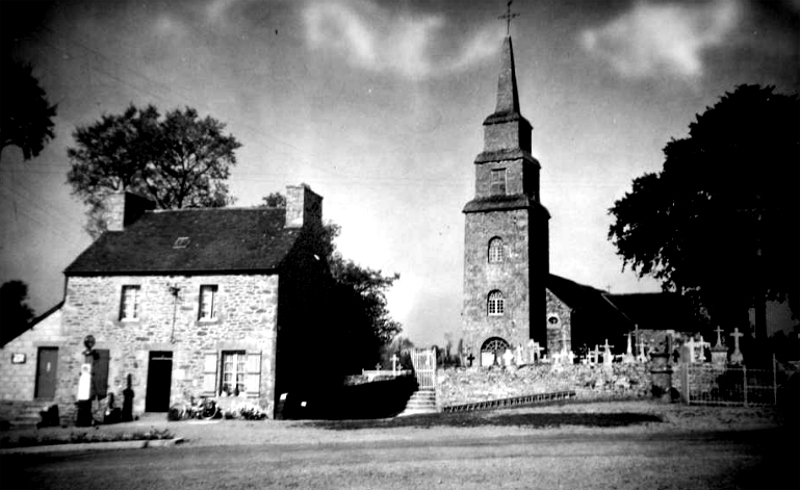 Ville de Saint-Mloir-des-Bois (Bretagne).