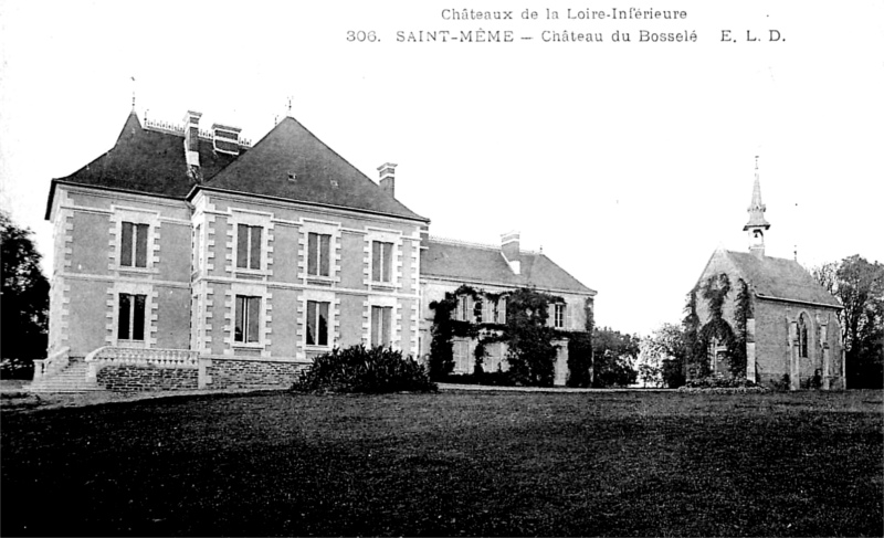 Manoir des Trois-Bosseles  Saint-Mme-le-Tenu (Bretagne).