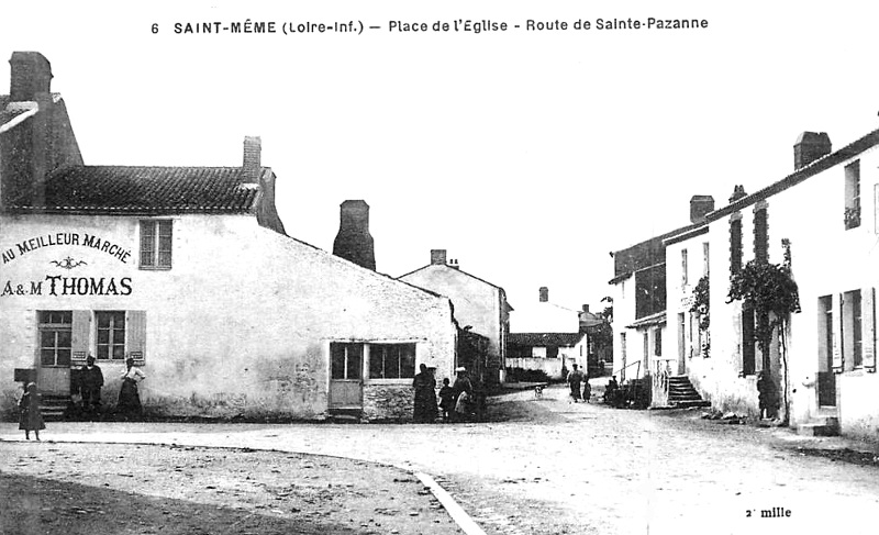 Ville de Saint-Mme-le-Tenu (Bretagne).