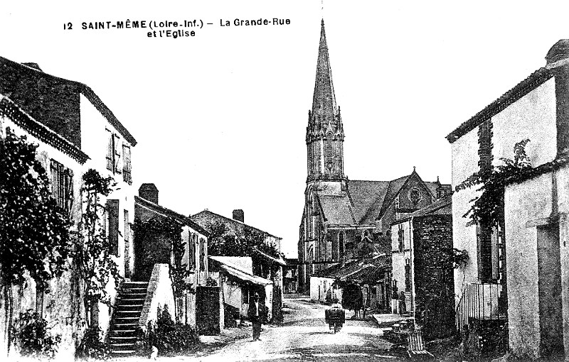 Ville de Saint-Mme-le-Tenu (Bretagne).