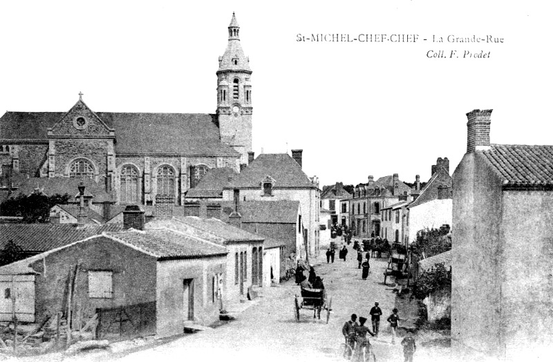 Ville de Saint-Michel-Chef-Chef (anciennement en Bretagne).