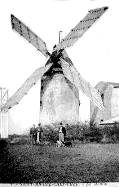 Moulin de Saint-Michel-Chef-Chef (anciennement en Bretagne).