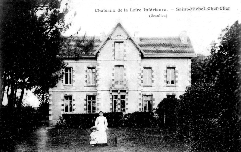 Chateau Beaulieu de Saint-Michel-Chef-Chef (anciennement en Bretagne).
