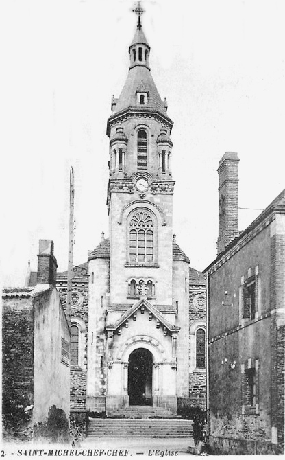 Eglise de Saint-Michel-Chef-Chef (anciennement en Bretagne).