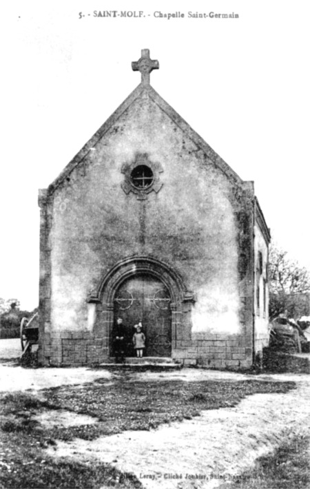 Chapelle Saint-Germain de Saint-Molf (anciennement en Bretagne).