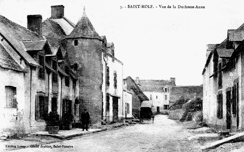 Ville de Saint-Molf (anciennement en Bretagne).