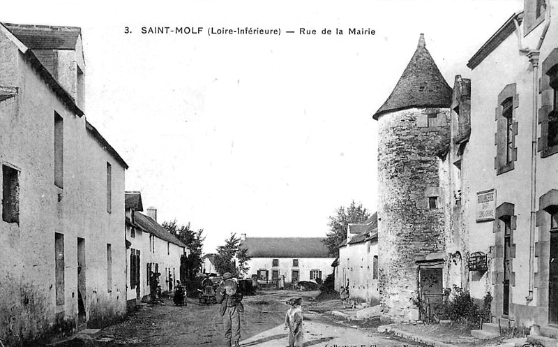 Ville de Saint-Molf (anciennement en Bretagne).