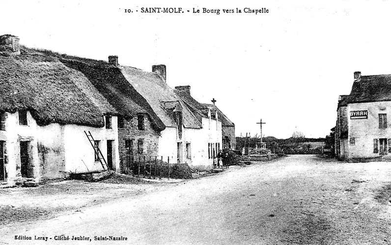 Ville de Saint-Molf (anciennement en Bretagne).