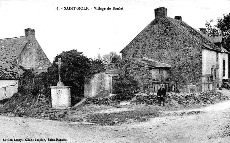 Ville de Saint-Molf (anciennement en Bretagne).