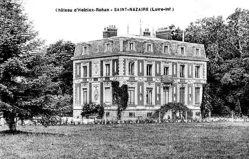 Chteau d'Heinlex  Saint-Nazaire (Loire-Atlantique).