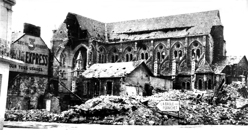 Eglise de Saint-Nazaire (Loire-Atlantique).