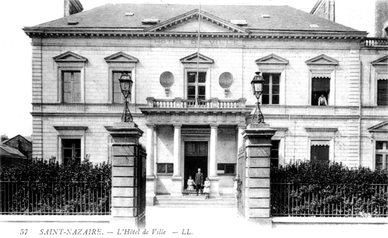 Htel de Ville de Saint-Nazaire (Loire-Atlantique).