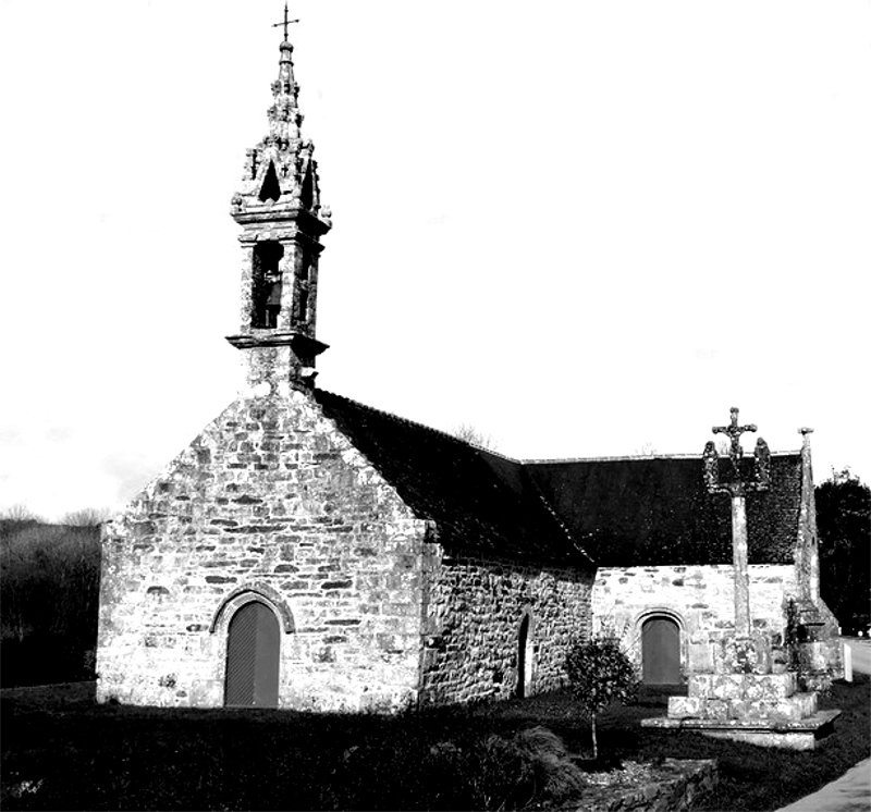 Chapelle Saint-Jean de Saint-Nic (Bretagne).