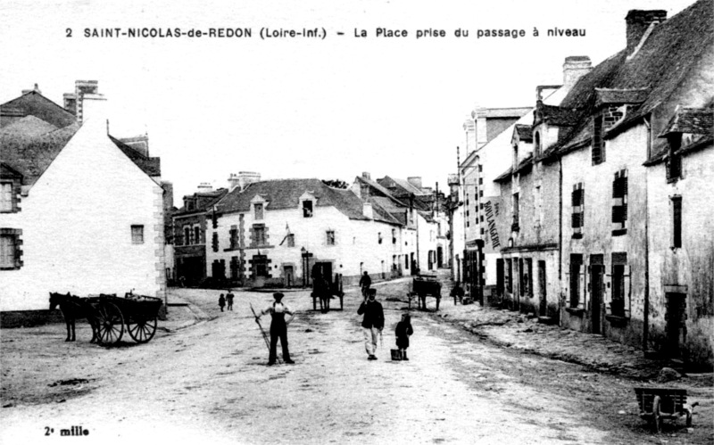 Ville de Saint-Nicolas-de-Redon (anciennement en Bretagne).