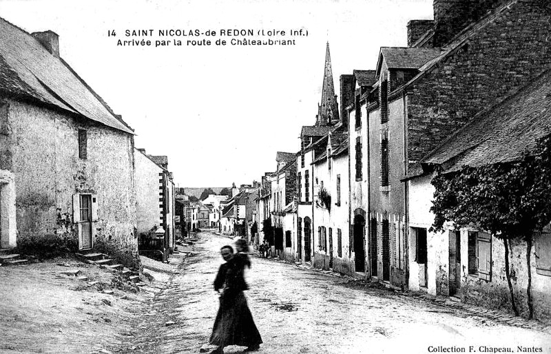 Ville de Saint-Nicolas-de-Redon (anciennement en Bretagne).