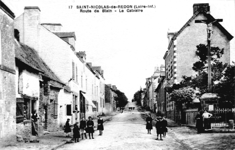 Ville de Saint-Nicolas-de-Redon (anciennement en Bretagne).