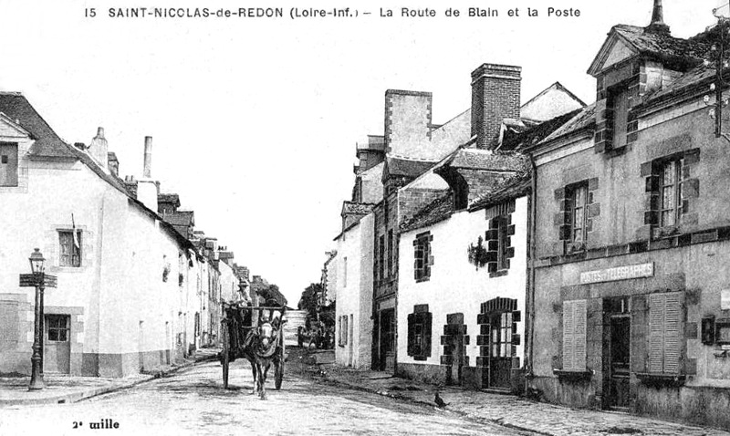 Ville de Saint-Nicolas-de-Redon (anciennement en Bretagne).