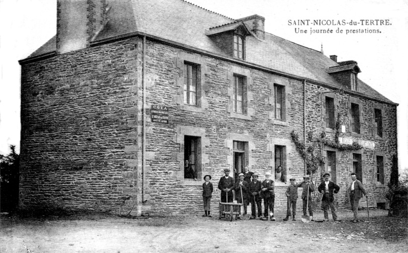 Ville de Saint-Nicolas-du-Tertre (Bretagne).