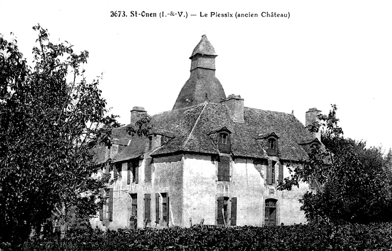 Manoir du Plessis à Saint-Onen-la-Chapelle (Bretagne).