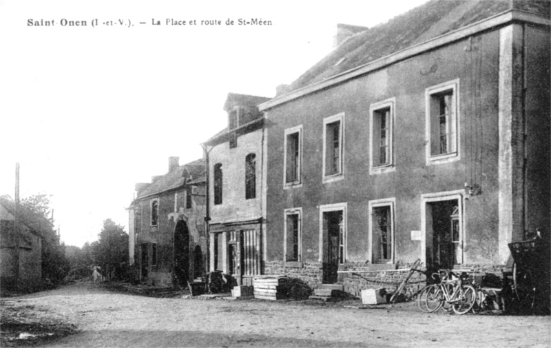 Ville de Saint-Onen-la-Chapelle (Bretagne).