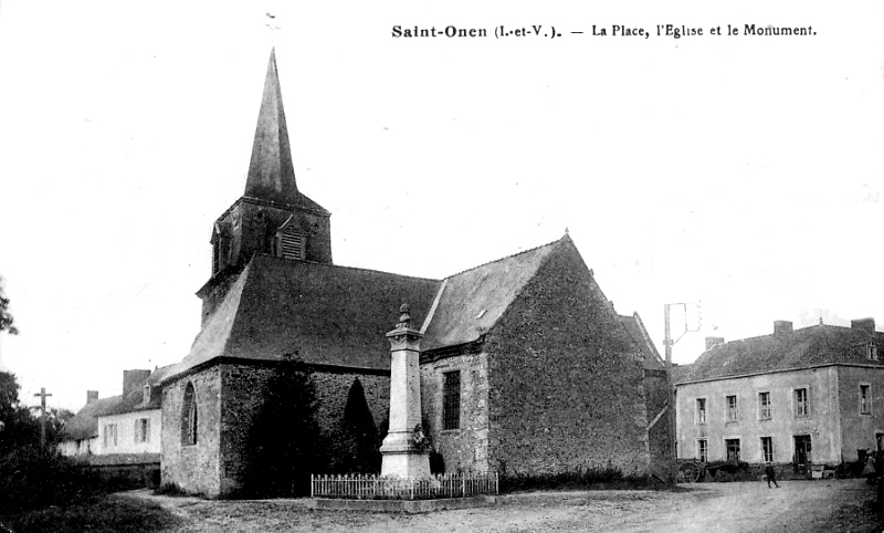 Eglise de Saint-Onen-la-Chapelle (Bretagne).