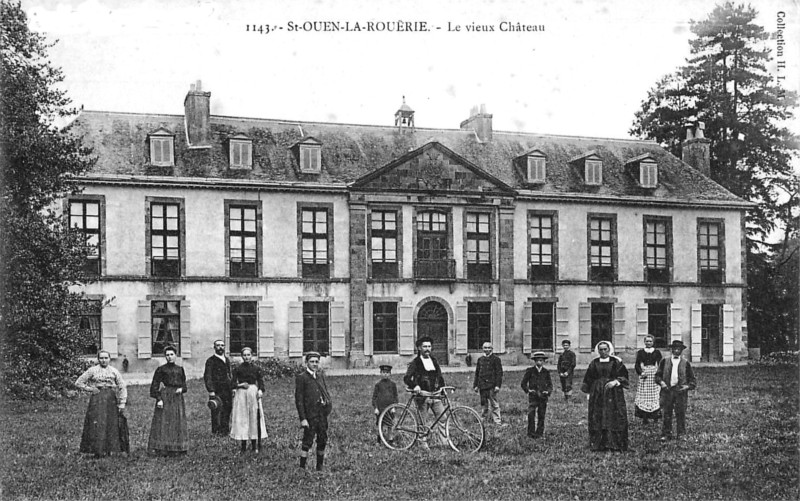 Chteau de la Rourie ou Rouairie en Saint-Ouen-la-Rourie (Bretagne).