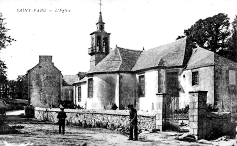 Eglise de Saint-Pabu (Bretagne).