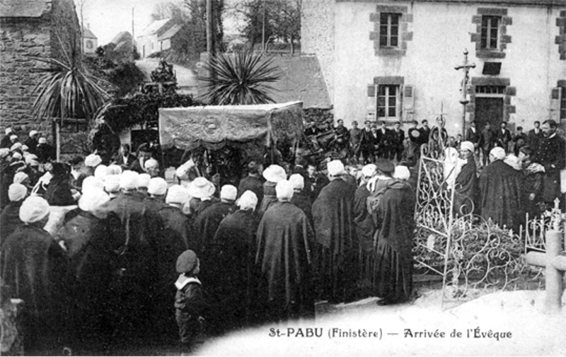 Ville de Saint-Pabu (Bretagne).