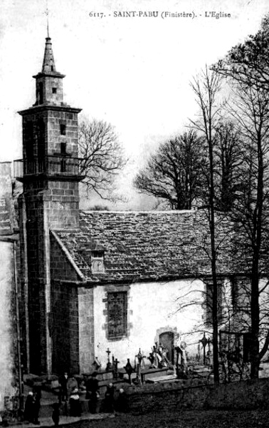 Eglise de Saint-Pabu (Bretagne).