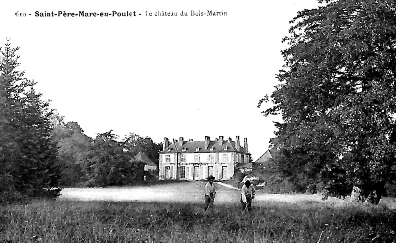 Chteau de Saint-Marc-en-Poulet (Bretagne).