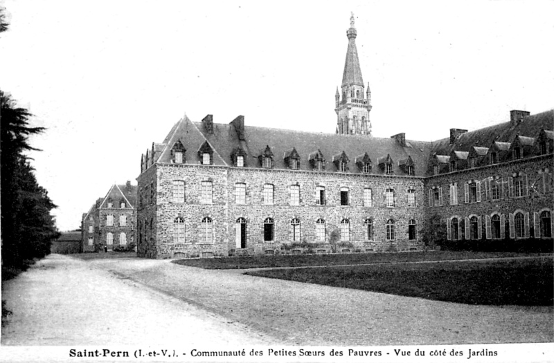 Ville de Saint-Pern (Bretagne) : tour Saint-Joseph.