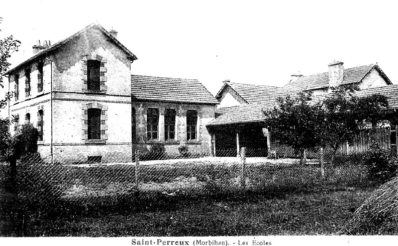 Ville de Saint-Perreux (Bretagne).