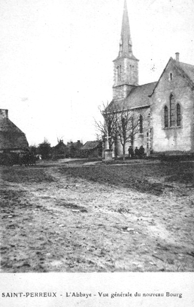 Ville de Saint-Perreux (Bretagne).