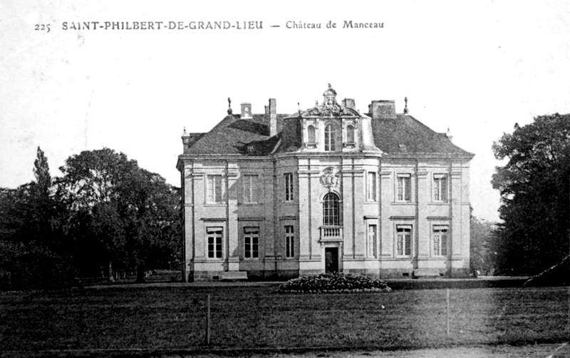 Manoir du Monceau  Saint-Philbert-de-Grand-Lieu (Bretagne).