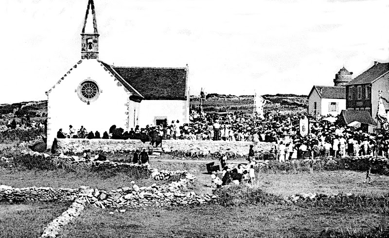 Chapelle Notre-Dame de Lotivy  Saint-Pierre-Quiberon (Bretagne).