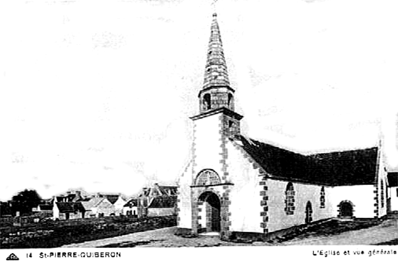 Eglise de Saint-Pierre-Quiberon (Bretagne).