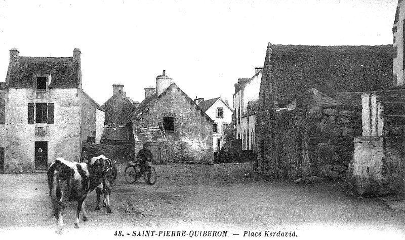 Ville de Saint-Pierre-Quiberon (Bretagne).