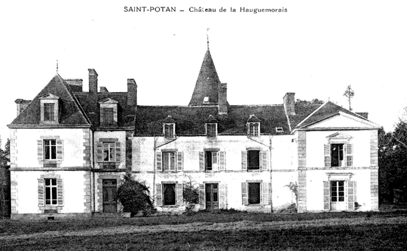 Ville de Saint-Pôtan (Bretagne) : château.