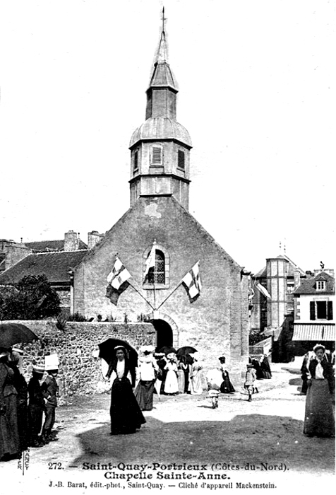 Saint-Quay-Portrieux (Bretagne) : chapelle Sainte-Anne.