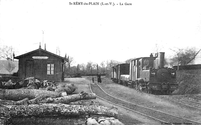 Ville de Saint-Rmy-du-Plain (Bretagne).